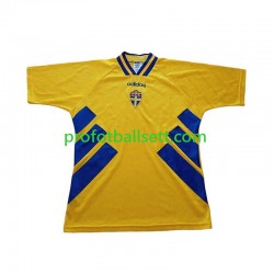 Retro Fotballdrakt Sverige Herre Hjemmekit 1994 Kortermet