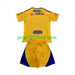 Fotballdrakt Tigres UANL Barn Hjemmekit 2024-2025 Kortermet