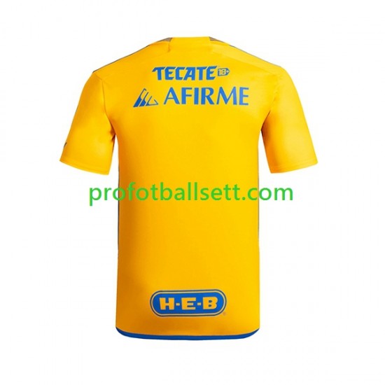 Fotballdrakt Tigres UANL Herre Hjemmekit 2023-2024 Kortermet