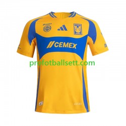Fotballdrakt Tigres UANL Herre Hjemmekit 2024-2025 Kortermet