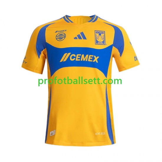 Fotballdrakt Tigres UANL Herre Hjemmekit 2024-2025 Kortermet