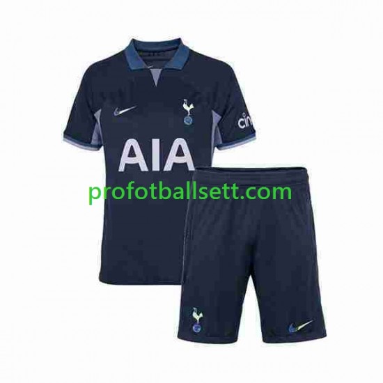 Fotballdrakt Tottenham Hotspur Barn Bortekit 2023-2024 Kortermet