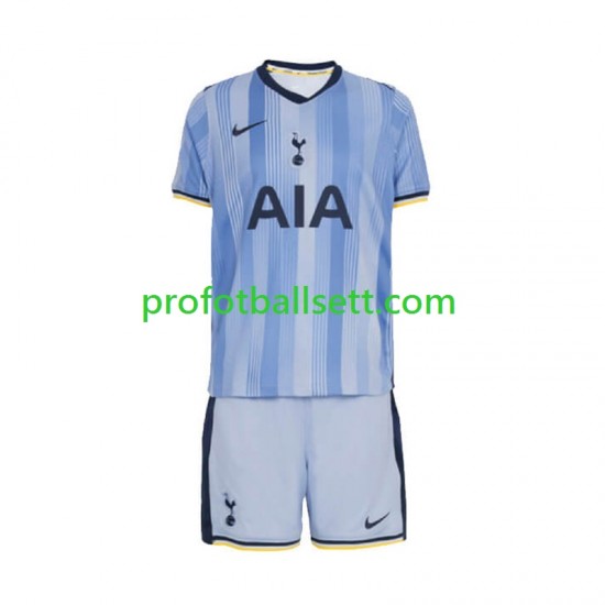 Fotballdrakt Tottenham Hotspur Barn Bortekit 2024-2025 Kortermet