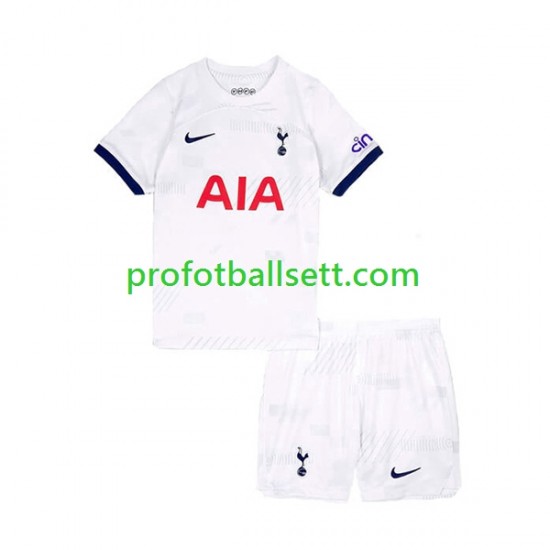 Fotballdrakt Tottenham Hotspur Barn Hjemmekit 2023-2024 Kortermet