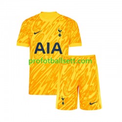 Fotballdrakt Tottenham Hotspur Keeper Barn Hjemmekit 2024-2025 Kortermet