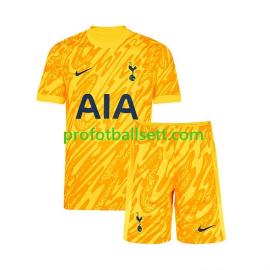 Fotballdrakt Tottenham Hotspur Keeper Barn Hjemmekit 2024-2025 Kortermet