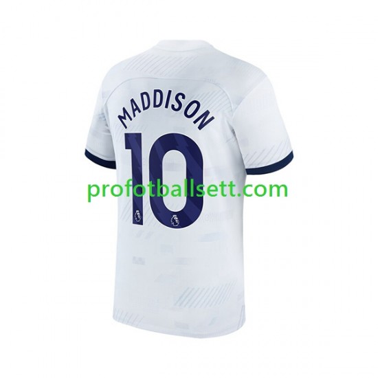 Fotballdrakt Tottenham Hotspur James Maddison 10 Herre Hjemmekit 2023-2024 Kortermet