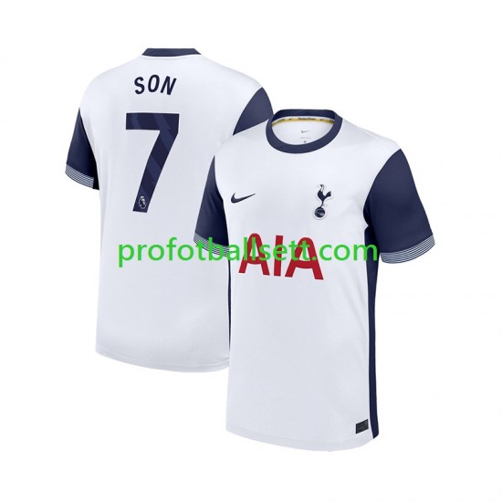 Fotballdrakt Tottenham Hotspur Son Heung-Min 7 Herre Hjemmekit 2024-2025 Kortermet
