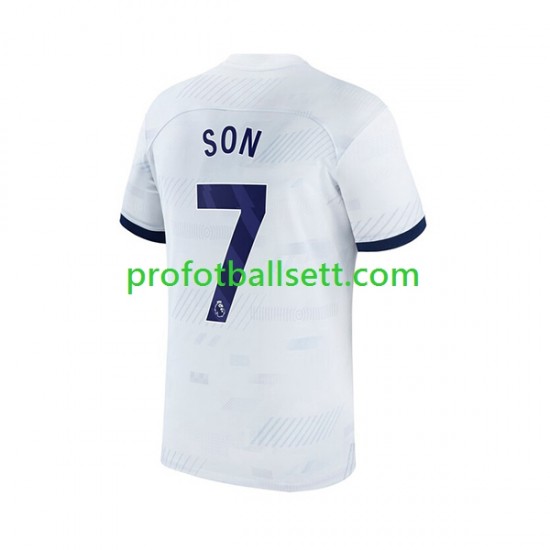 Fotballdrakt Tottenham Hotspur Son Heung-min 7 Herre Hjemmekit 2023-2024 Kortermet