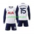 Fotballdrakt Tottenham Spurs Bergvall 15 Barn Hjemmekit 2024-2025 Langermet