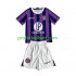 Fotballdrakt Toulouse Barn Bortekit 2023-2024 Kortermet