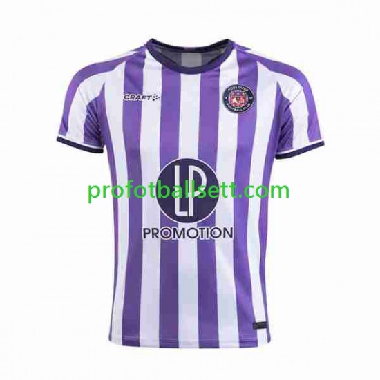 Fotballdrakt Toulouse Herre Hjemmekit 2023-2024 Kortermet