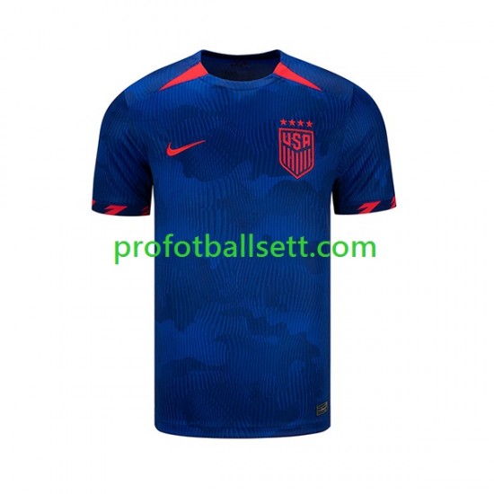 Fotballdrakt USA Herre Bortekit 2023 Kortermet