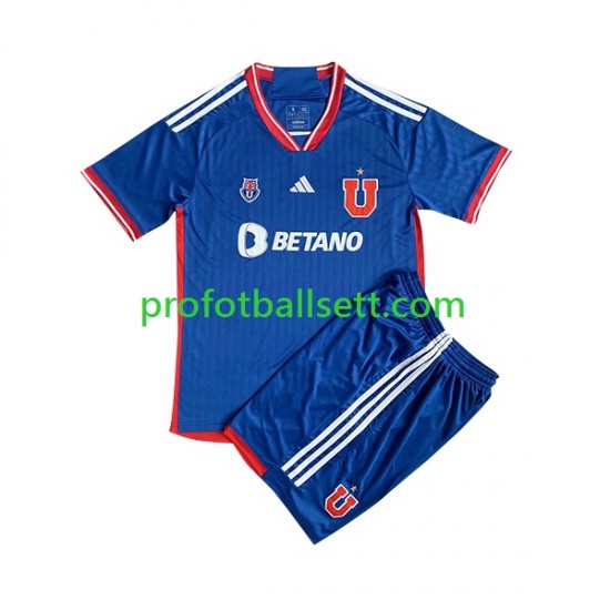Fotballdrakt Universidad de Chile Barn Hjemmekit 2023 Kortermet