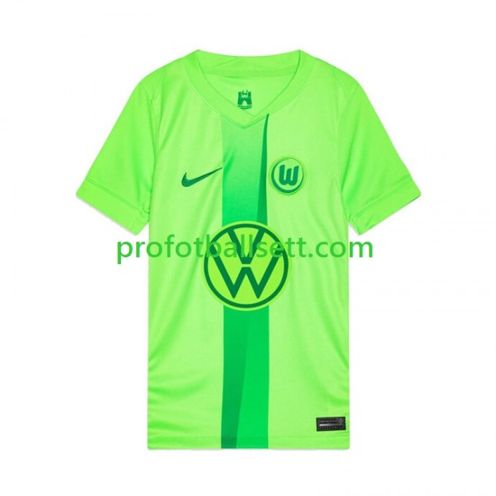 Fotballdrakt VfL Wolfsburg Herre Hjemmekit 2024-2025 Kortermet