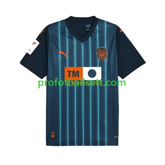 Fotballdrakt Valencia CF Herre Bortekit 2023-2024 Kortermet
