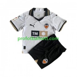 Fotballdrakt Valencia CF Barn Hjemmekit 2023-2024 Kortermet