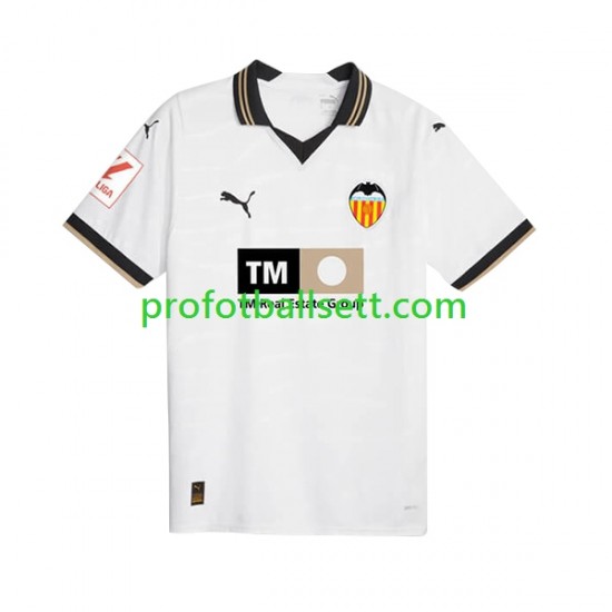 Fotballdrakt Valencia CF Herre Hjemmekit 2023-2024 Kortermet