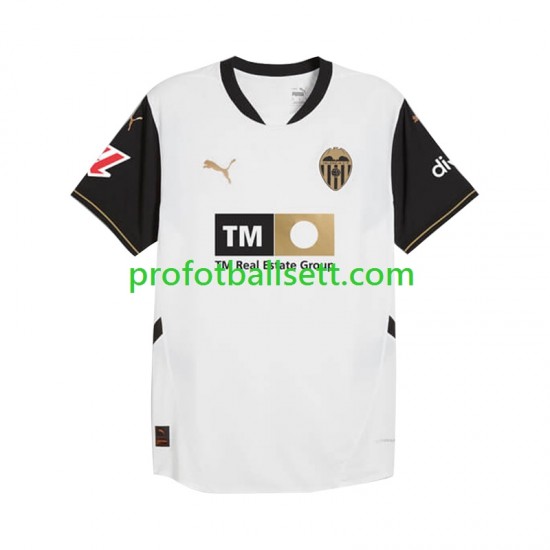 Fotballdrakt Valencia CF Herre Hjemmekit 2024-2025 Kortermet