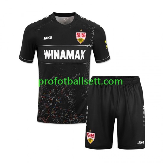 Fotballdrakt VfB Stuttgart Barn Tredjekit 2024-2025 Kortermet