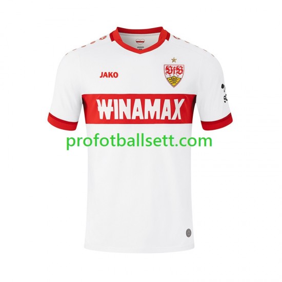 Fotballdrakt VfB Stuttgart Herre Hjemmekit 2024-2025 Kortermet