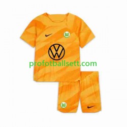 Fotballdrakt VfL Wolfsburg Keeper Barn Hjemmekit 2023-2024 Kortermet