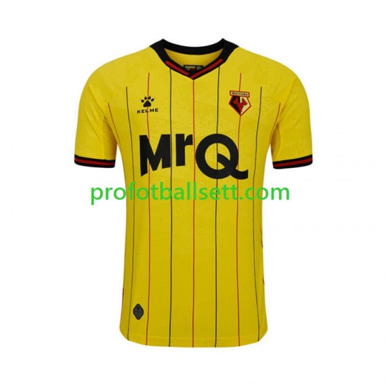 Fotballdrakt Watford Herre Hjemmekit 2024-2025 Kortermet