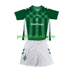 Fotballdrakt Werder Bremen Barn Hjemmekit 2024-2025 Kortermet