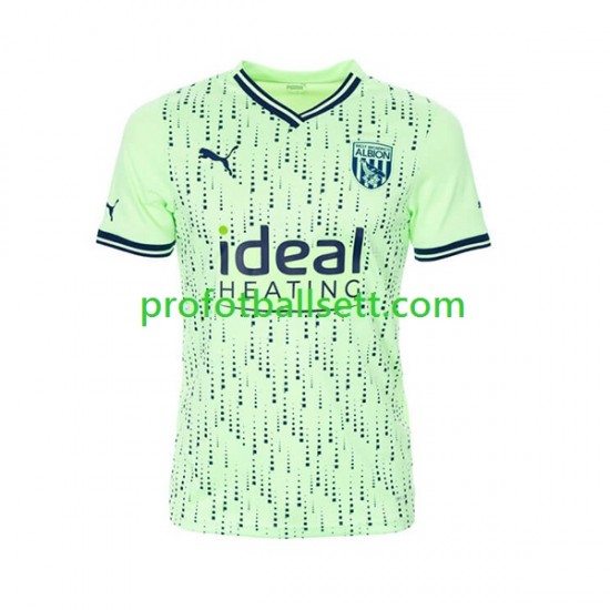 Fotballdrakt West Bromwich Albion Herre Bortekit 2023-2024 Kortermet