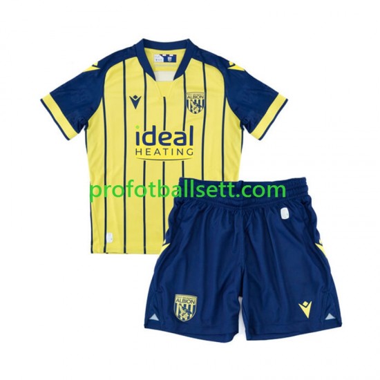 Fotballdrakt West Bromwich Albion Barn Bortekit 2024-2025 Kortermet