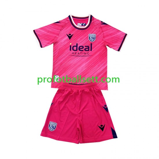 Fotballdrakt West Bromwich Albion Barn Tredjekit 2024-2025 Kortermet