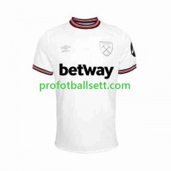 Fotballdrakt West Ham United Herre Bortekit 2023-2024 Kortermet