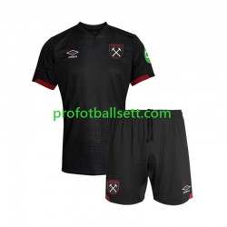 Fotballdrakt West Ham United Barn Bortekit 2024-2025 Kortermet