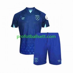 Fotballdrakt West Ham United Barn Tredjekit 2023-2024 Kortermet