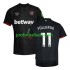 Fotballdrakt West Ham United FULLKRUG 11 Herre Bortekit 2024-2025 Kortermet