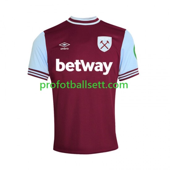 Fotballdrakt West Ham United Herre Hjemmekit 2024-2025 Kortermet