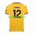 Fotballdrakt Wolverhampton Wanderers CUNHA 12 Herre Hjemmekit 2023-2024 Kortermet