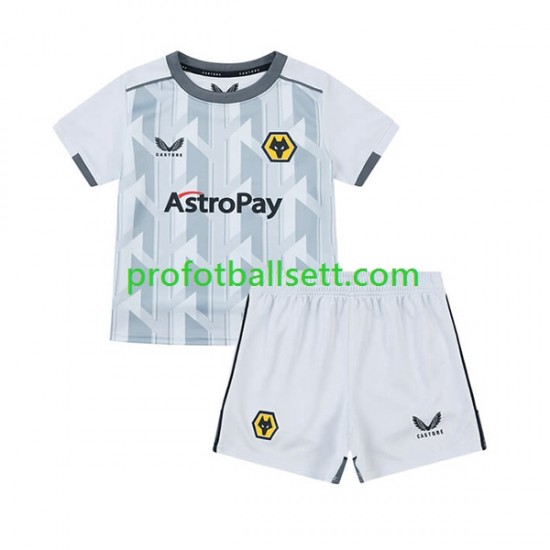 Fotballdrakt Wolverhampton Wanderers Barn Tredjekit 2023-2024 Kortermet