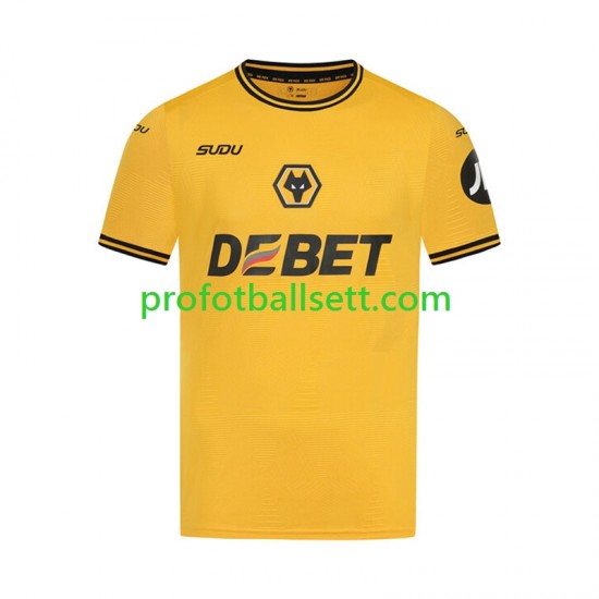 Fotballdrakt Wolverhampton Wanderers Herre Hjemmekit 2024-2025 Kortermet