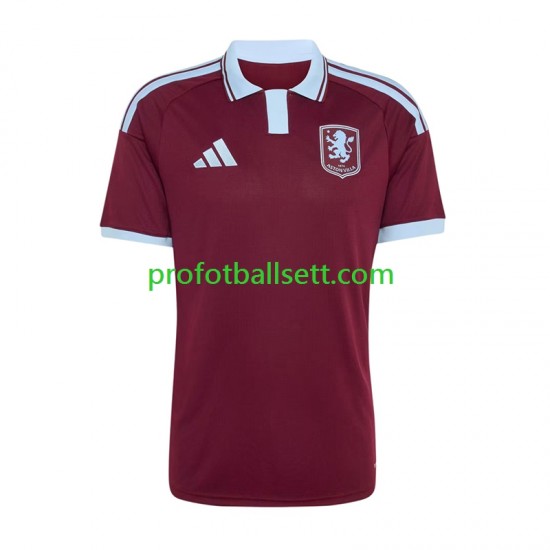 Fotballdrakt Aston Villa Herre Hjemmekit 2026-2027 Kortermet