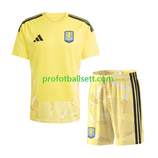 Fotballdrakt Aston Villa Keeper Barn Hjemmekit 2026-2027 Kortermet