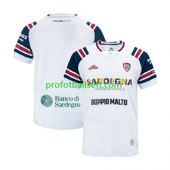 Fotballdrakt Cagliari Herre Bortekit 2026-2027 Kortermet