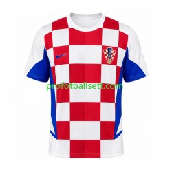 Retro Fotballdrakt Kroatia 2002 Herre Hjemmekit Kortermet