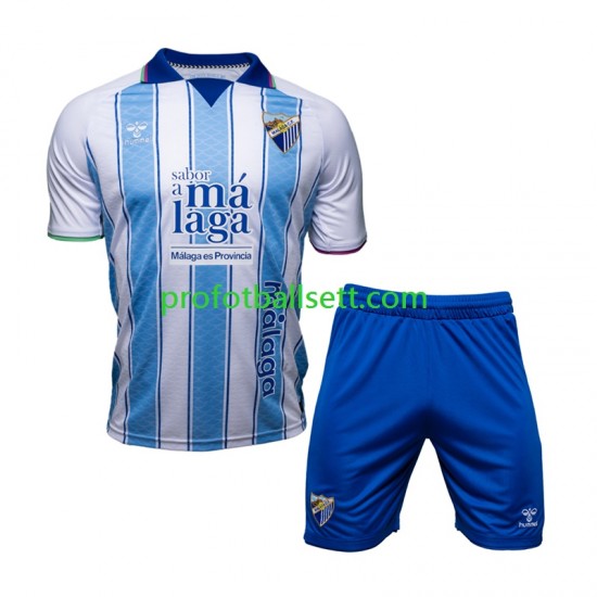 Fotballdrakt Málaga CF Barn Hjemmekit 2026-2027 Kortermet