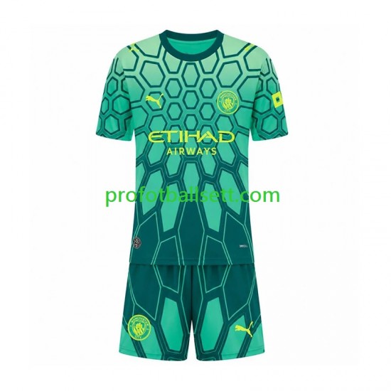 Fotballdrakt Manchester City Keeper Barn Hjemmekit 2026-2027 Kortermet