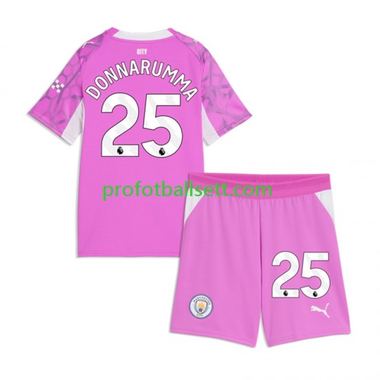 Fotballdrakt Manchester City Keeper Gianluigi Donnarumma Barn Bortekit 2026-2027 Kortermet