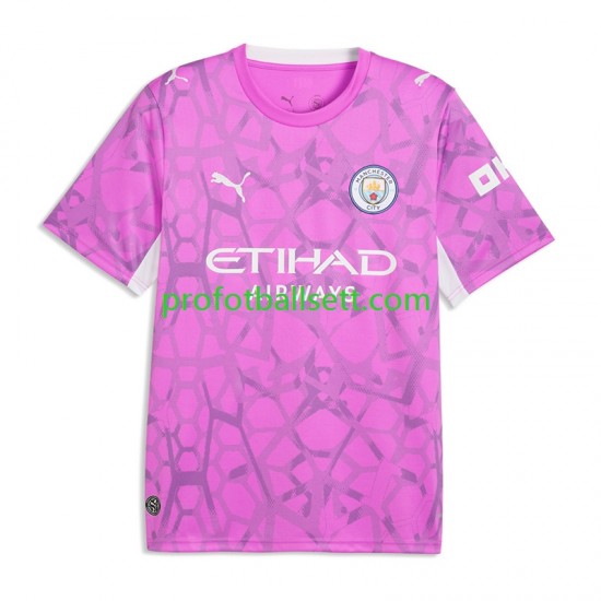 Fotballdrakt Manchester City Keeper Gianluigi Donnarumma Barn Bortekit 2026-2027 Kortermet