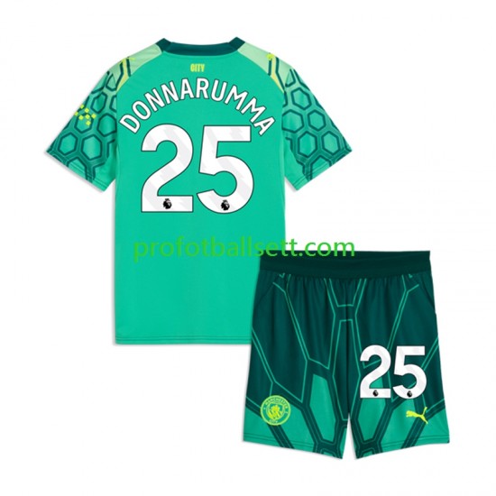 Fotballdrakt Manchester City Keeper Gianluigi Donnarumma Barn Hjemmekit 2026-2027 Kortermet