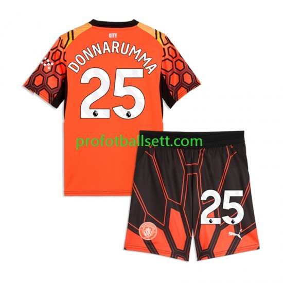 Fotballdrakt Manchester City Keeper Gianluigi Donnarumma Barn Tredjekit 2026-2027 Kortermet