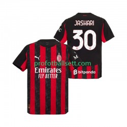 Fotballdrakt AC Milan Ardon Jashari 30 Herre Hjemmekit 2025-2026 Kortermet